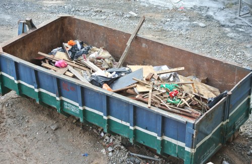 House clearance team at work in a Blackfriars home