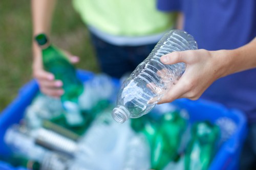 Eco-friendly disposal during garage clearance